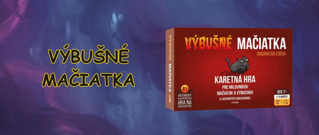 výbušné mačiatka